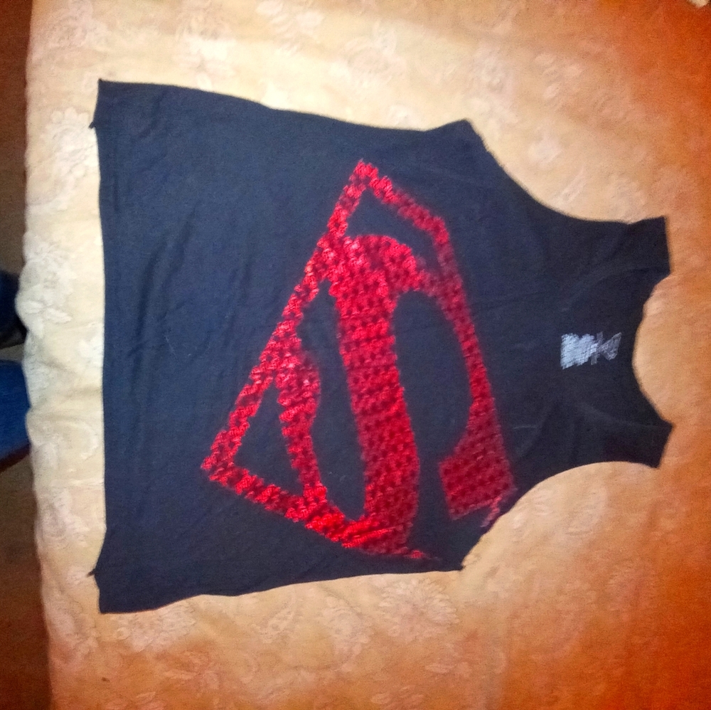 Superman! tank top size M